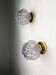 Pair of bubble glass sconces – Helena Tynell style, Germany, circa 1970s