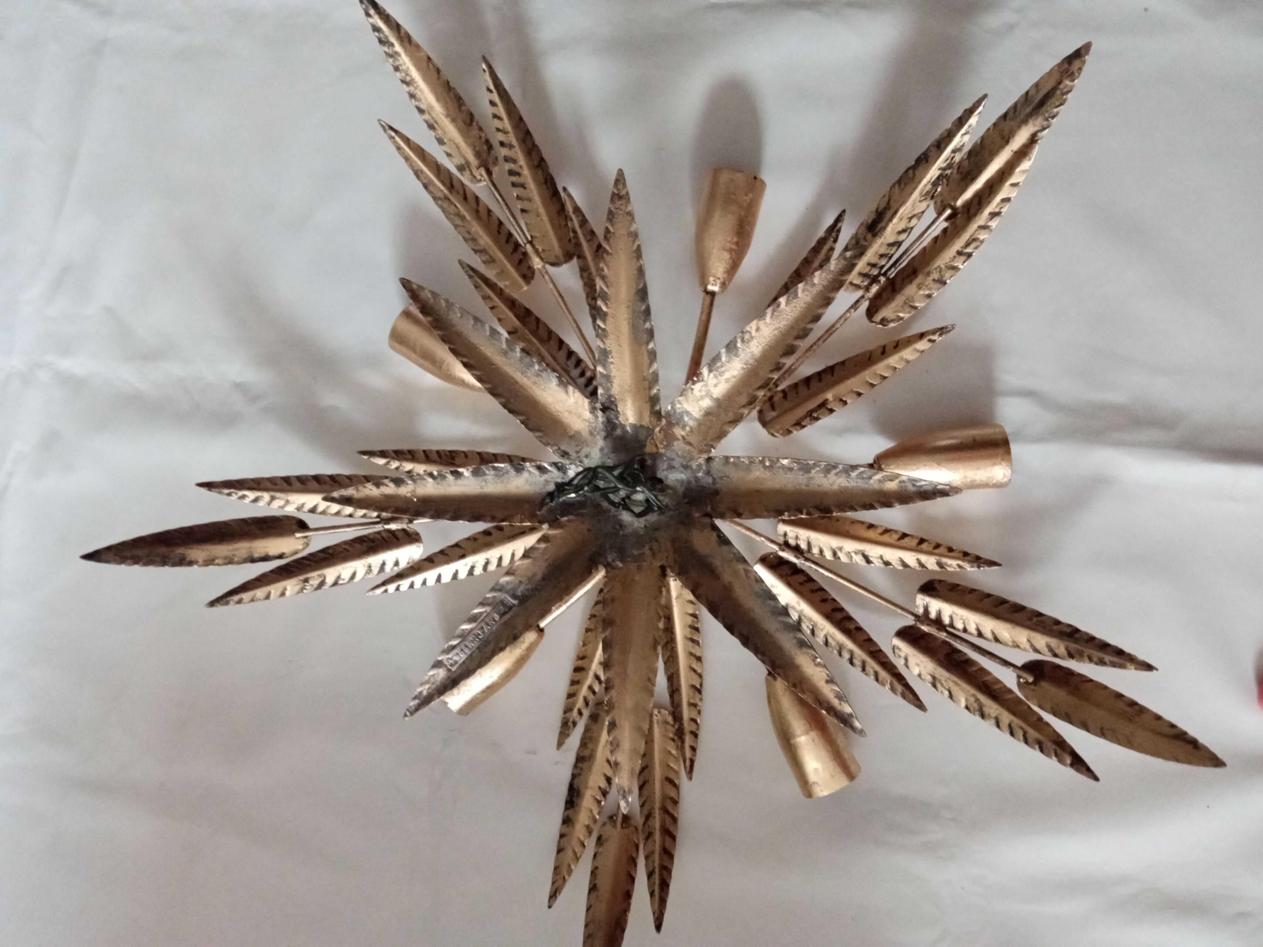 Ceiling lamp golden sun