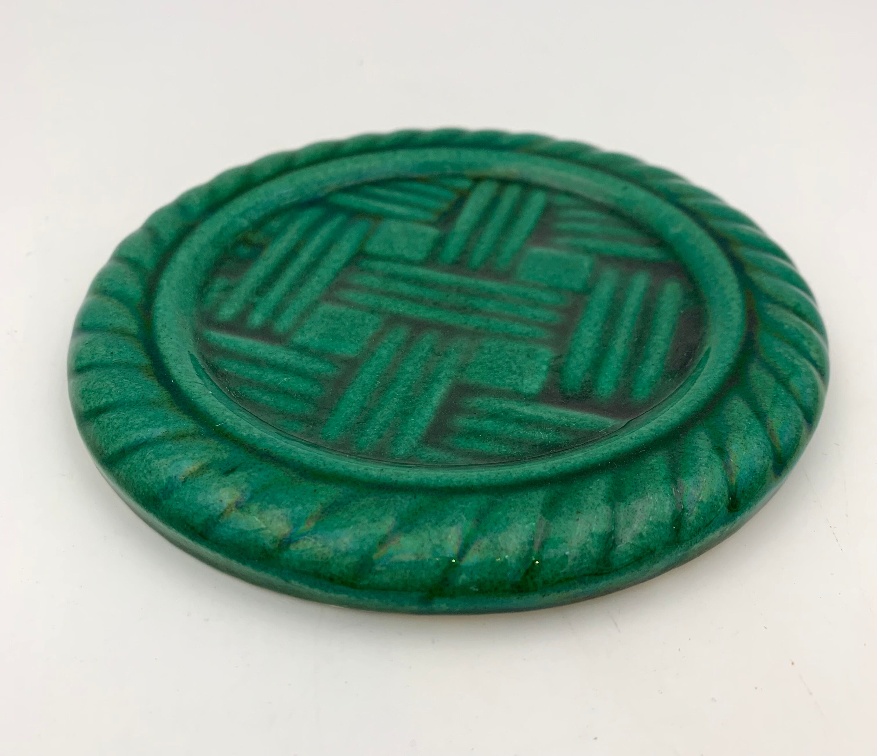 Vintage ceramic bottle underwear Valauris - 1960s