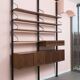 Poul Cadovius royal system teak wall unit, Denmark 1960