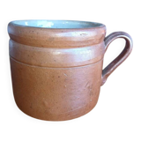 Large mug / Antique stoneware mug