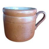 Large mug / Antique stoneware mug