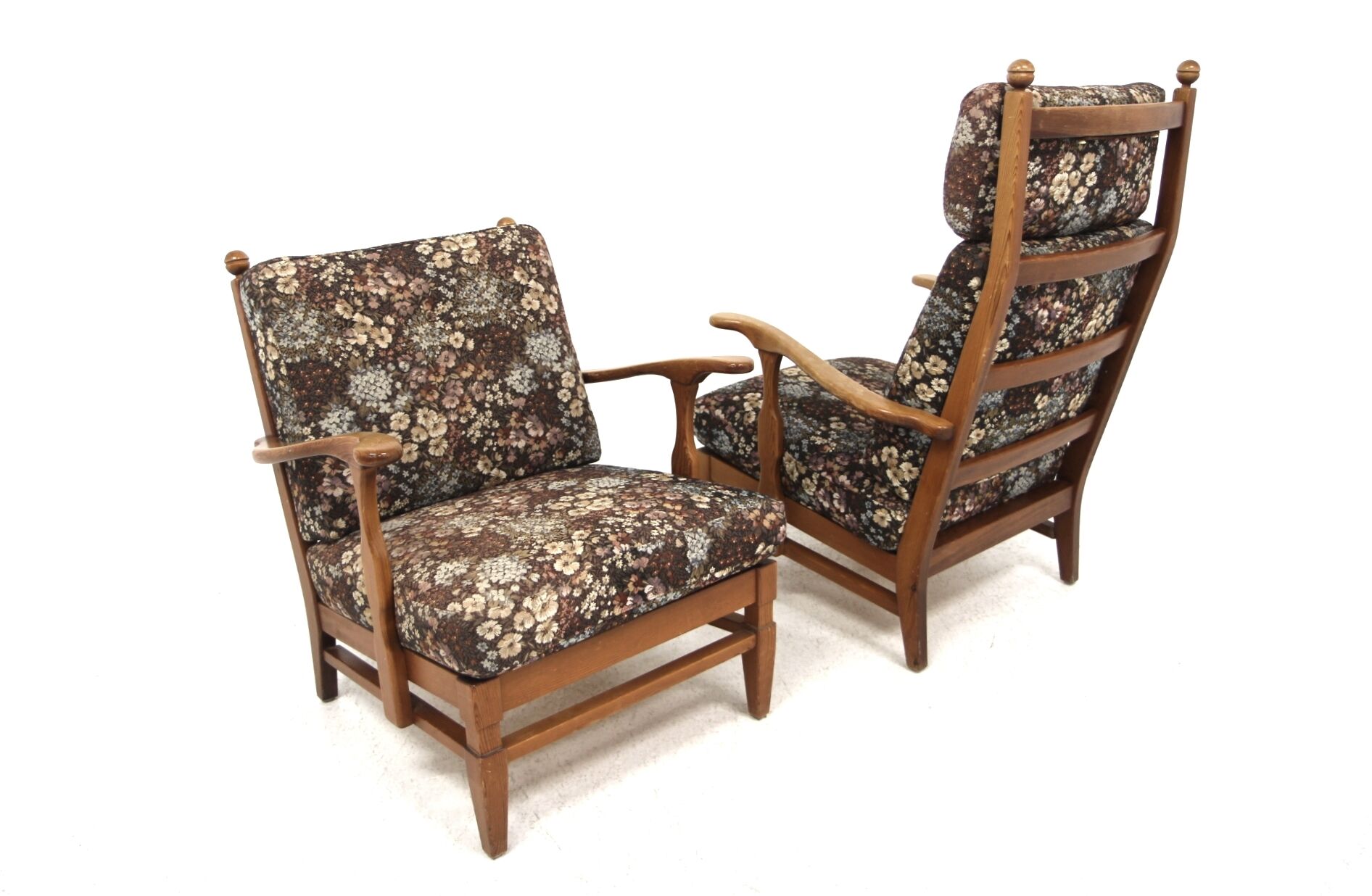 Set of 2 Scandinavian armchairs, Göperts Möbler, Sweden, 1960
