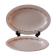 Duo de petits plats ovals Longwy modèle Betty