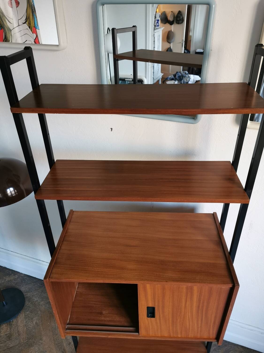 Bibliothèque modulable italienne