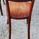 Set of 5 Stella Thonet bistro chairs from the 1950s