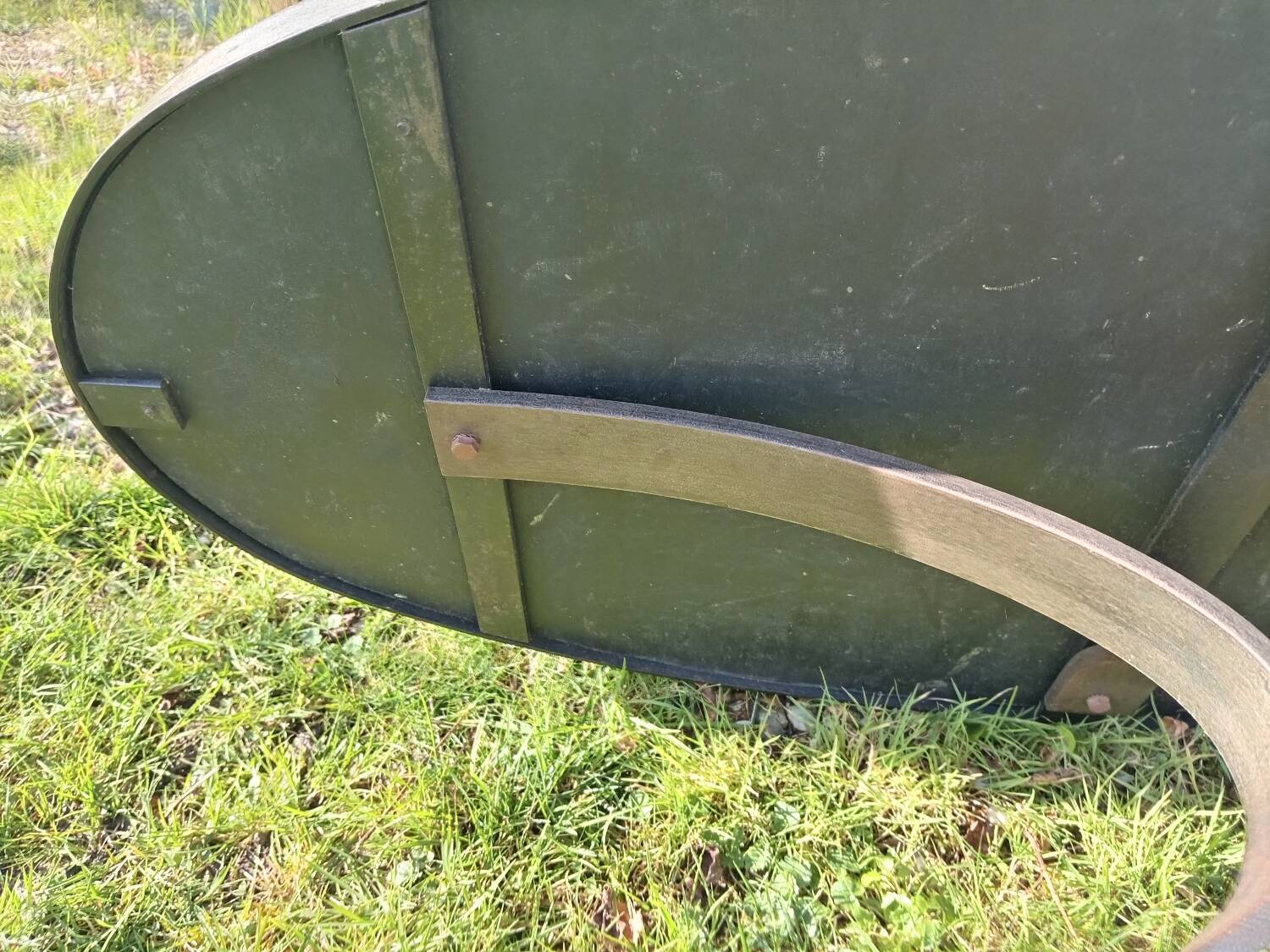 Vintage coffee table by Jean Jaffeux