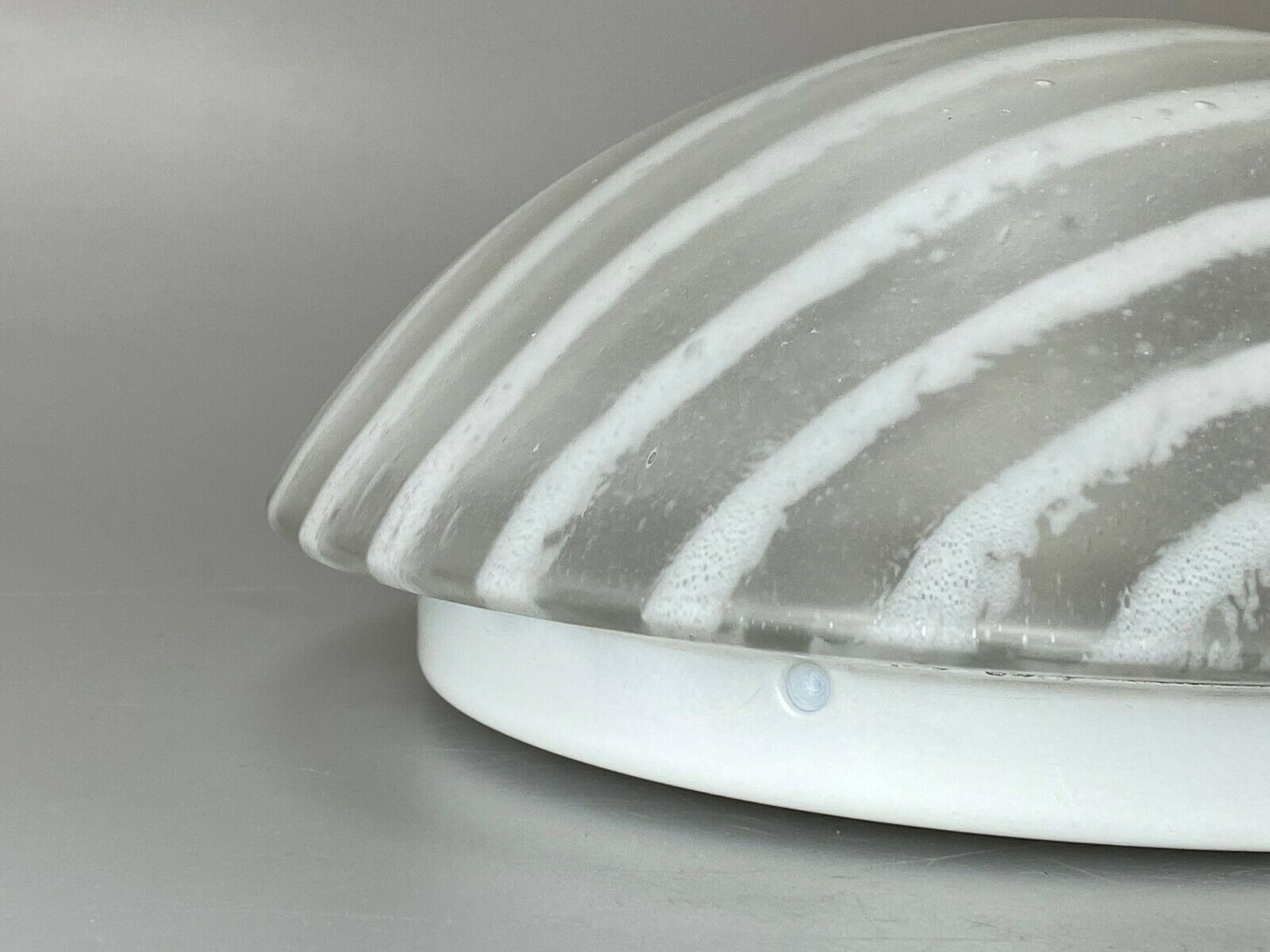 Plafoniere ceiling lamp glass space design lamp 70s
