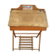 Bureau pupitre écolier enfant bois boulier pliable