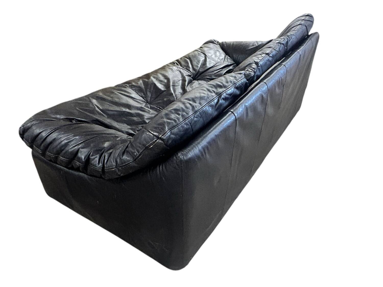 Cinna leather sofa 1970