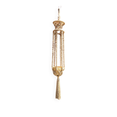 Large vintage macrame plant holder