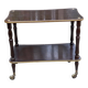 Desserte 2 plateaux vintage en palissandre