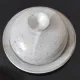 Vintage artisanal ceramic butter dish