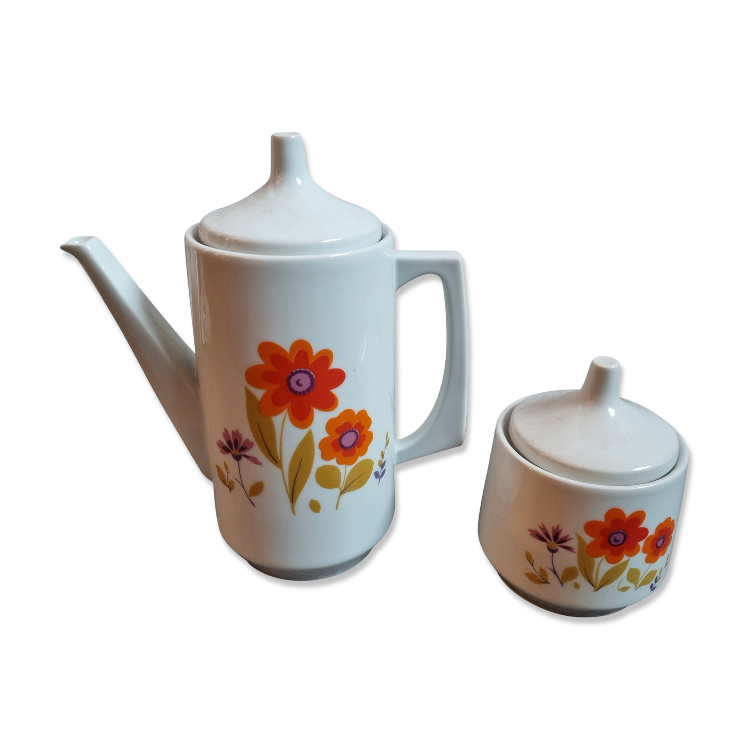 Porcelain coffee maker l'hirondelle from 1980