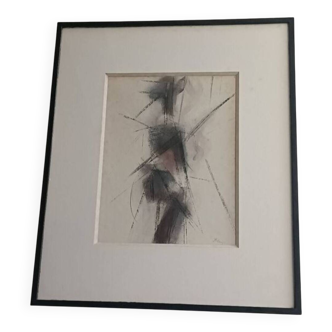 Drawing by Claude Blin, 1931, signed