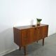 Palissander fineer design kast Bartels Werke vintage dressoir