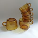 6 vintage Vereco cups