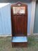 Wooden coat rack trunk