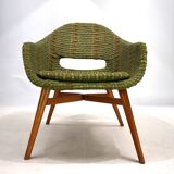 Shell lounge chair by Miroslav Navratil for Vertex, 1960