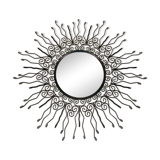 Mirror sun wrought iron 70cm