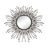 Mirror sun wrought iron 70cm