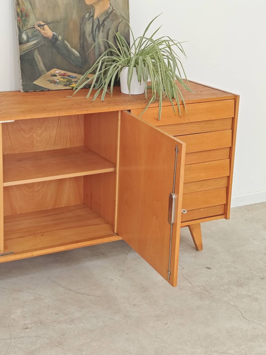 Enfilade U460 wood by Jiri Jiroutek for Intérier Praha