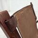 1970s, Norwegian lounge chair, brown furniture leather.