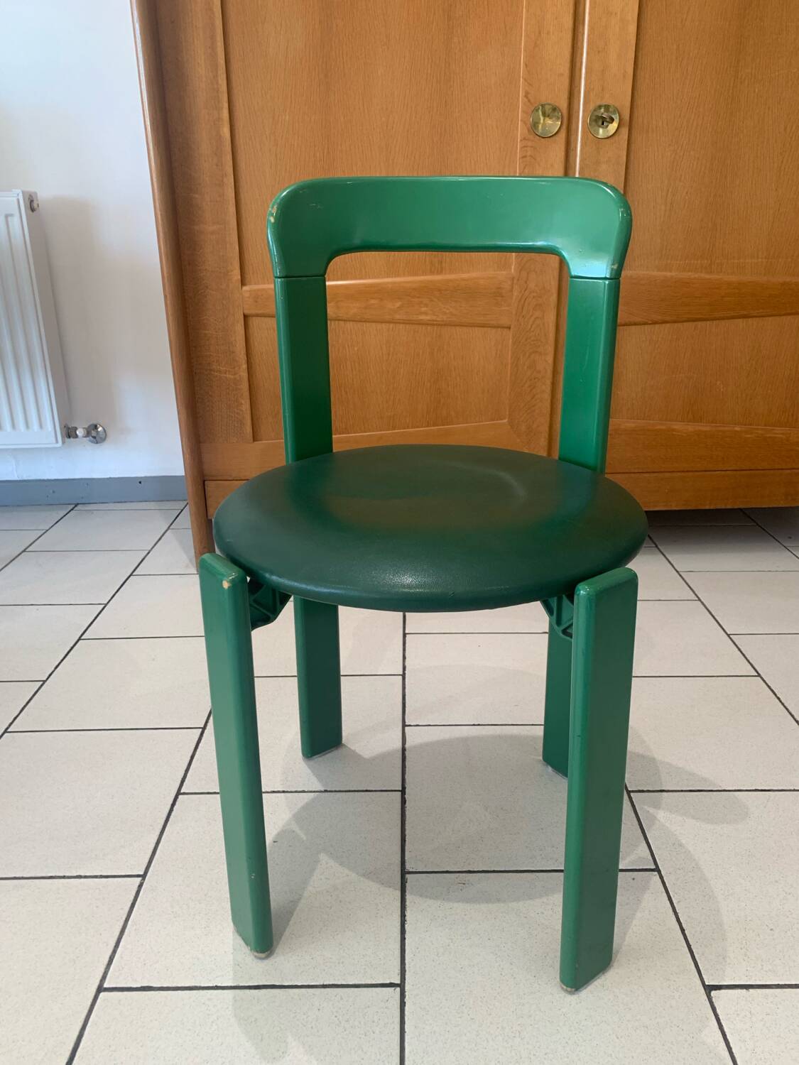 Bruno Rey Vintage Green Chair (4)