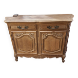 Louis XV style sideboard in solid oak