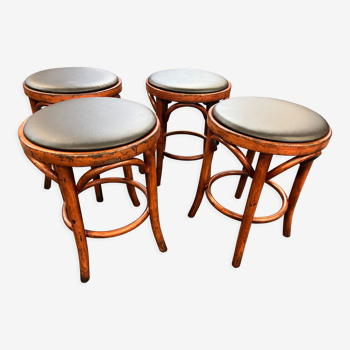 Suite of 4 stools