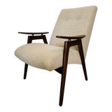 Fauteuil vintage entièrement restauré par Jaroslav Smidek, Tchécoslovaquie, années 1960