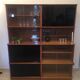 Library showcase Oscar 1960 in blond oak