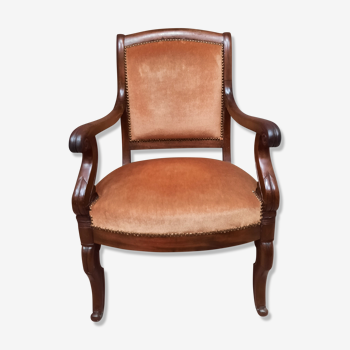 Armchair in mahogany