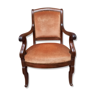 Armchair in mahogany