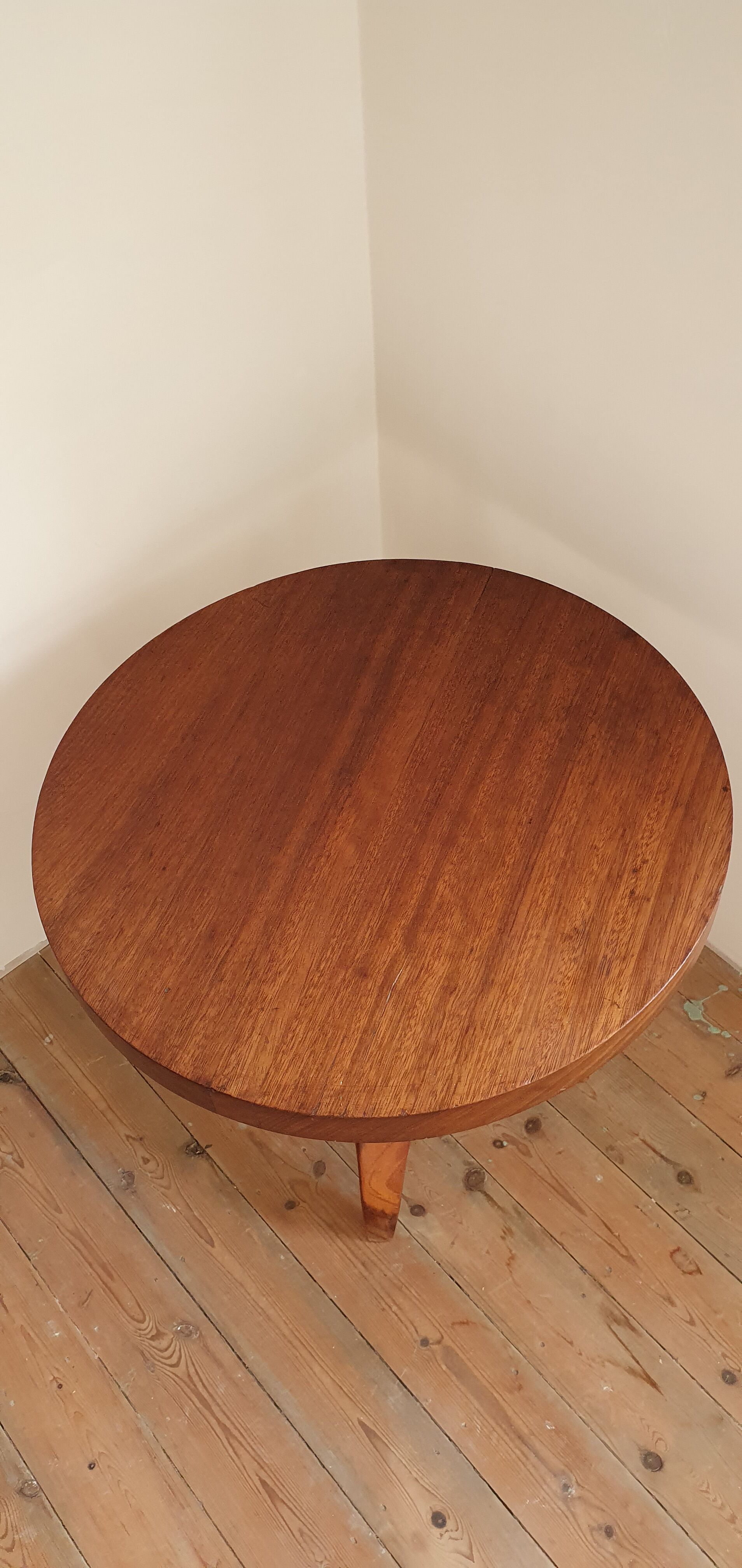 African teak root table 50s