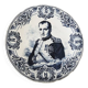 Ancien plat en faïence Napoléon Boch Frères Keramis