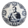 Ancien plat en faïence Napoléon Boch Frères Keramis