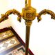 Louis XV vintage bronze lamppost