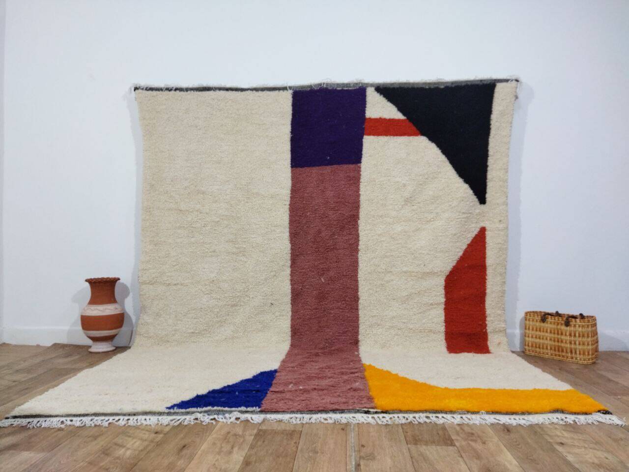 Handmade Moroccan Berber Rug 297 X 247 CM