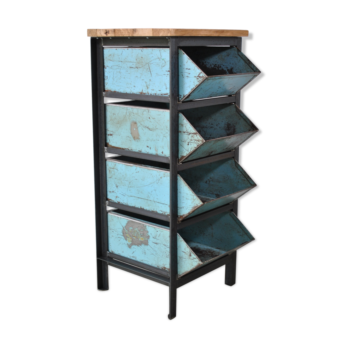 Industrial drawer cabinet