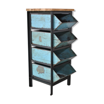 Industrial drawer cabinet