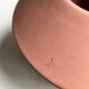 Sculptural vase in matte nude ceramic, Asa design 1980.