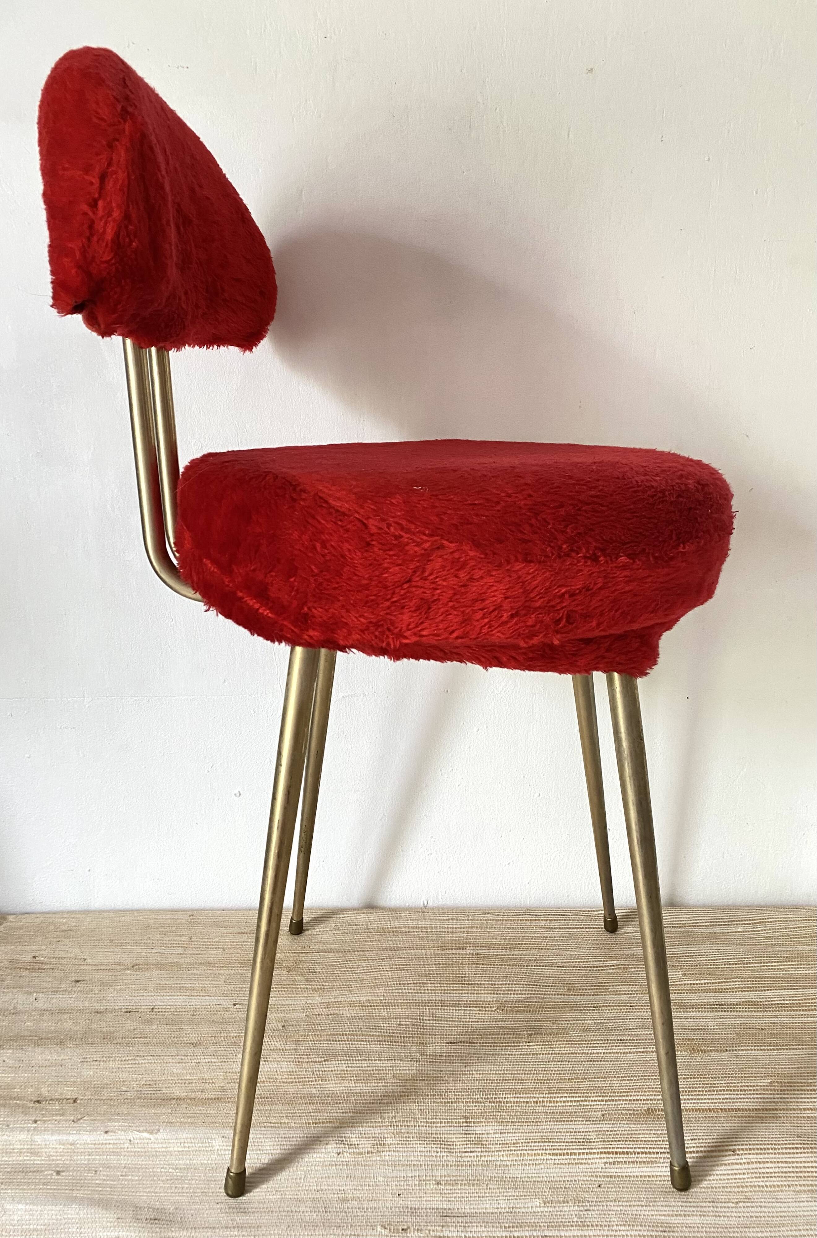 Vintage Pelfran "moumoute" chair