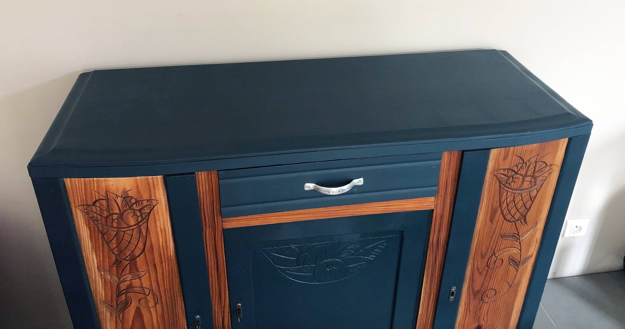 Buffet style art déco relooké