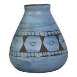 Ceramic vase by alain maunier in vallauris 1960s