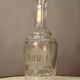 “Rum” cut crystal bottle