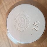 Set of 3 small vintage stoneware bowls from Digoin.