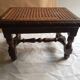 SMALL WOODEN BENCH / CANE