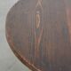 Antique English pinewood cricket table/side table from the late 18th century