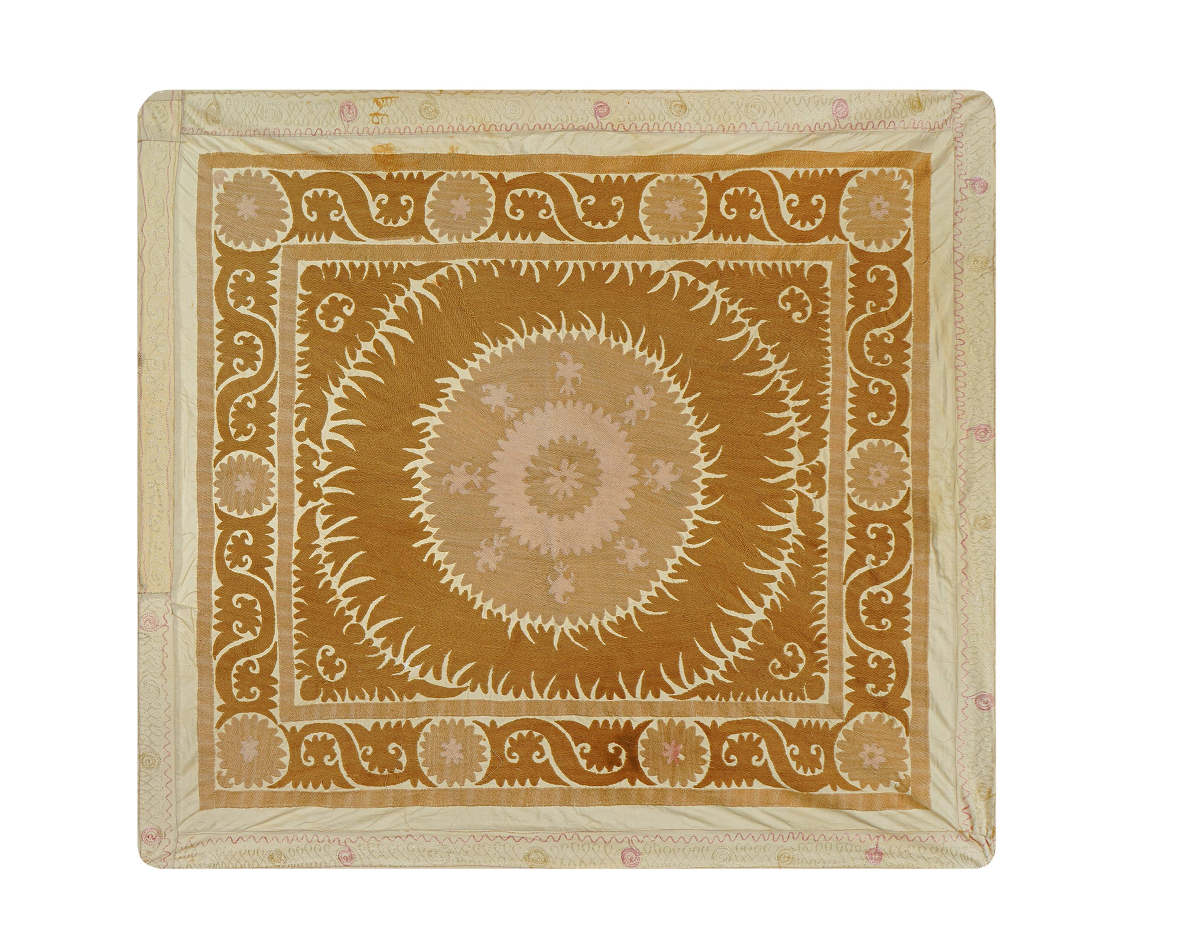 Tapis turc vintage noué à la main